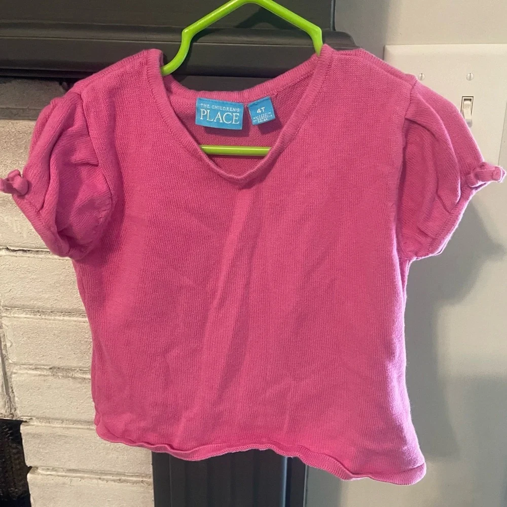 The Children's Place Pink Short Sleeve Top 4T